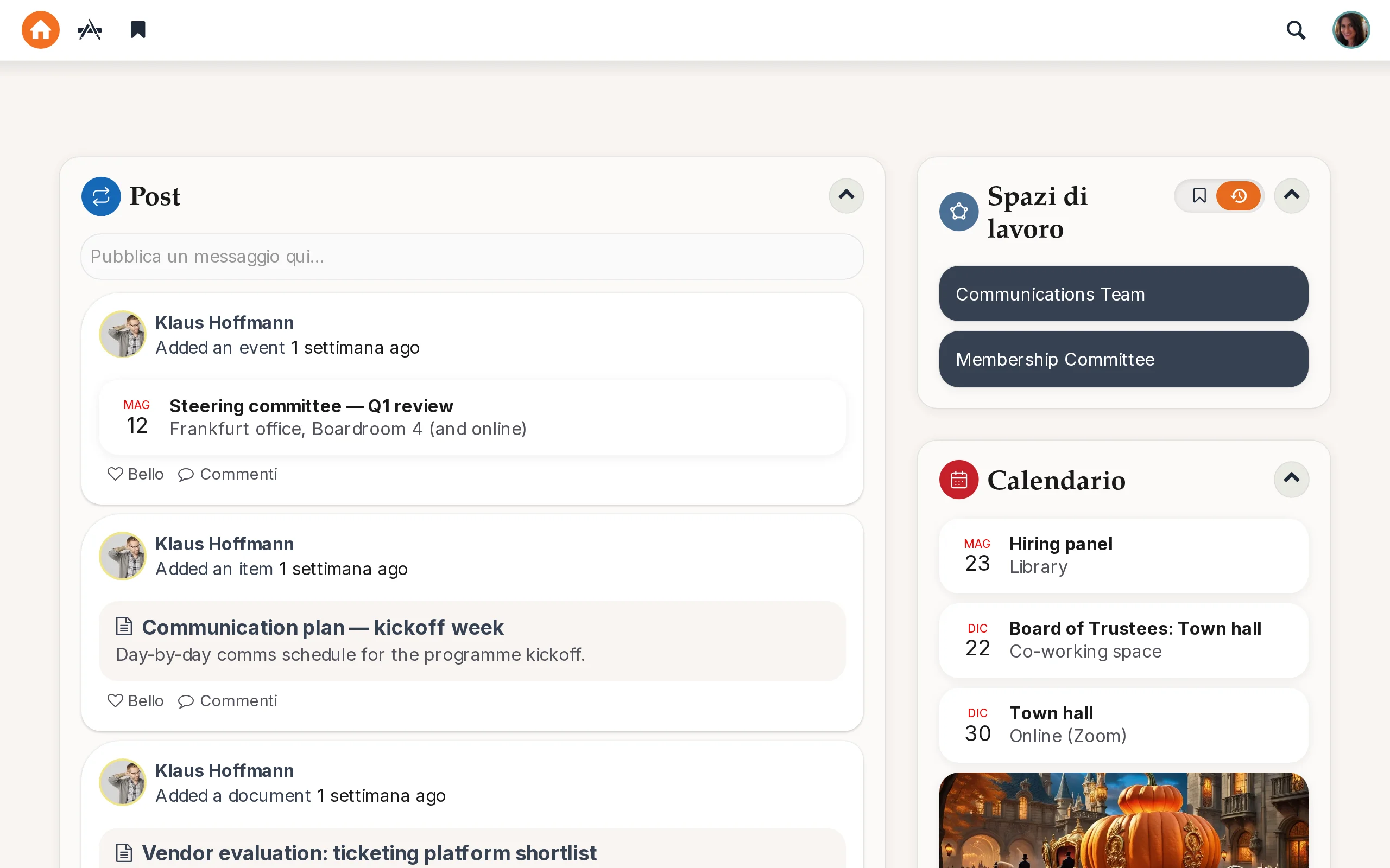 Dashboard di Kikaron