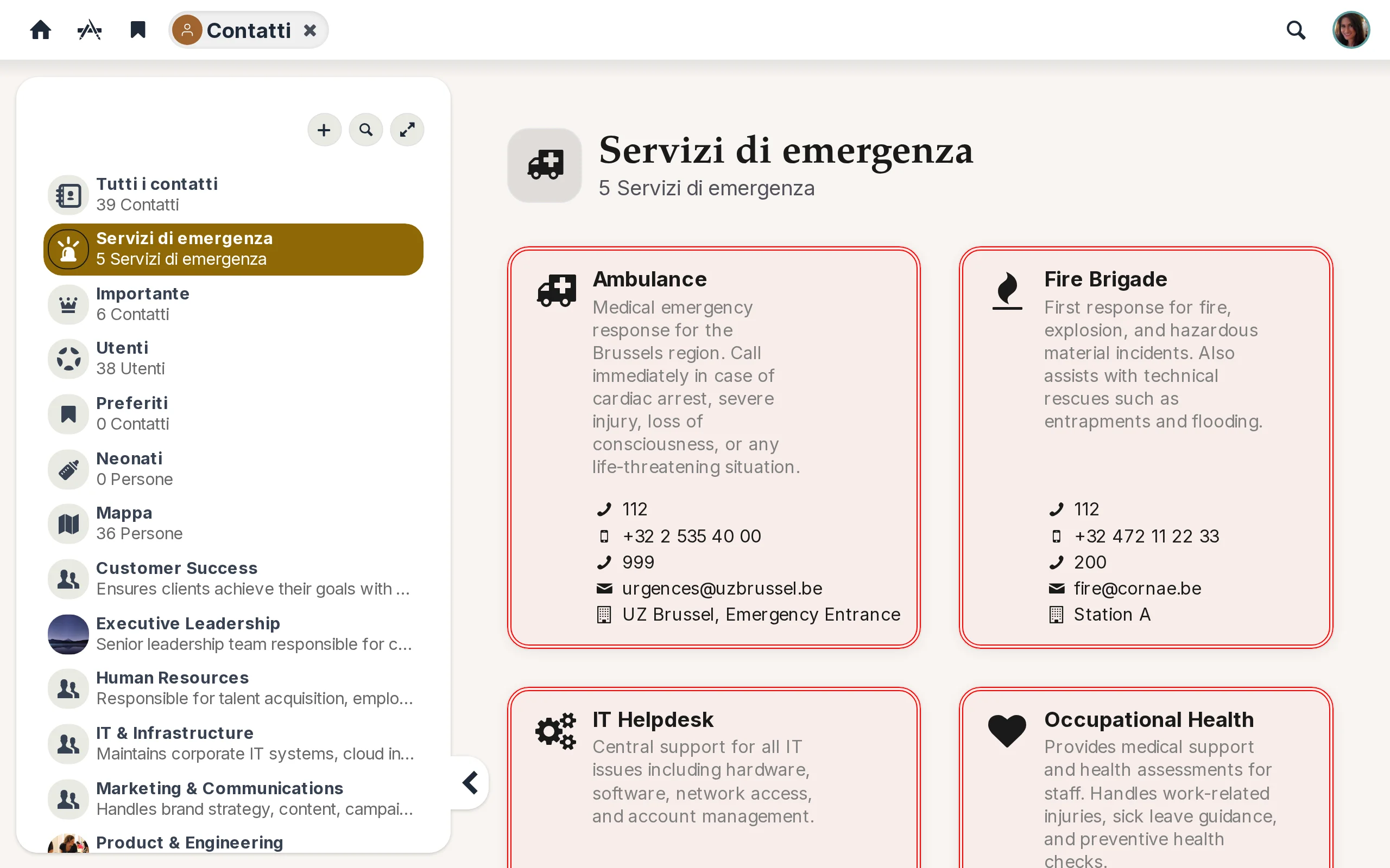 Contatti