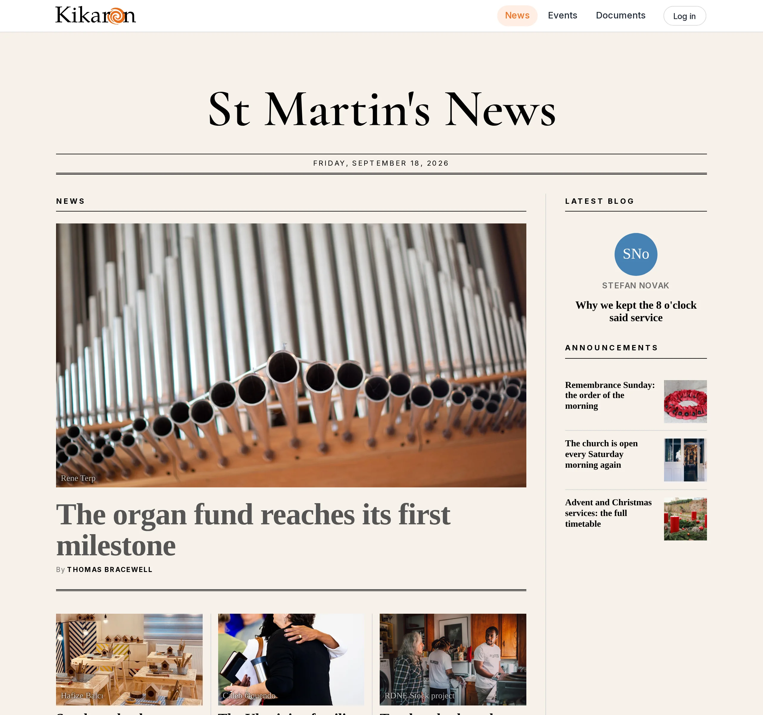 The free public Newsletter site that comes with every hub