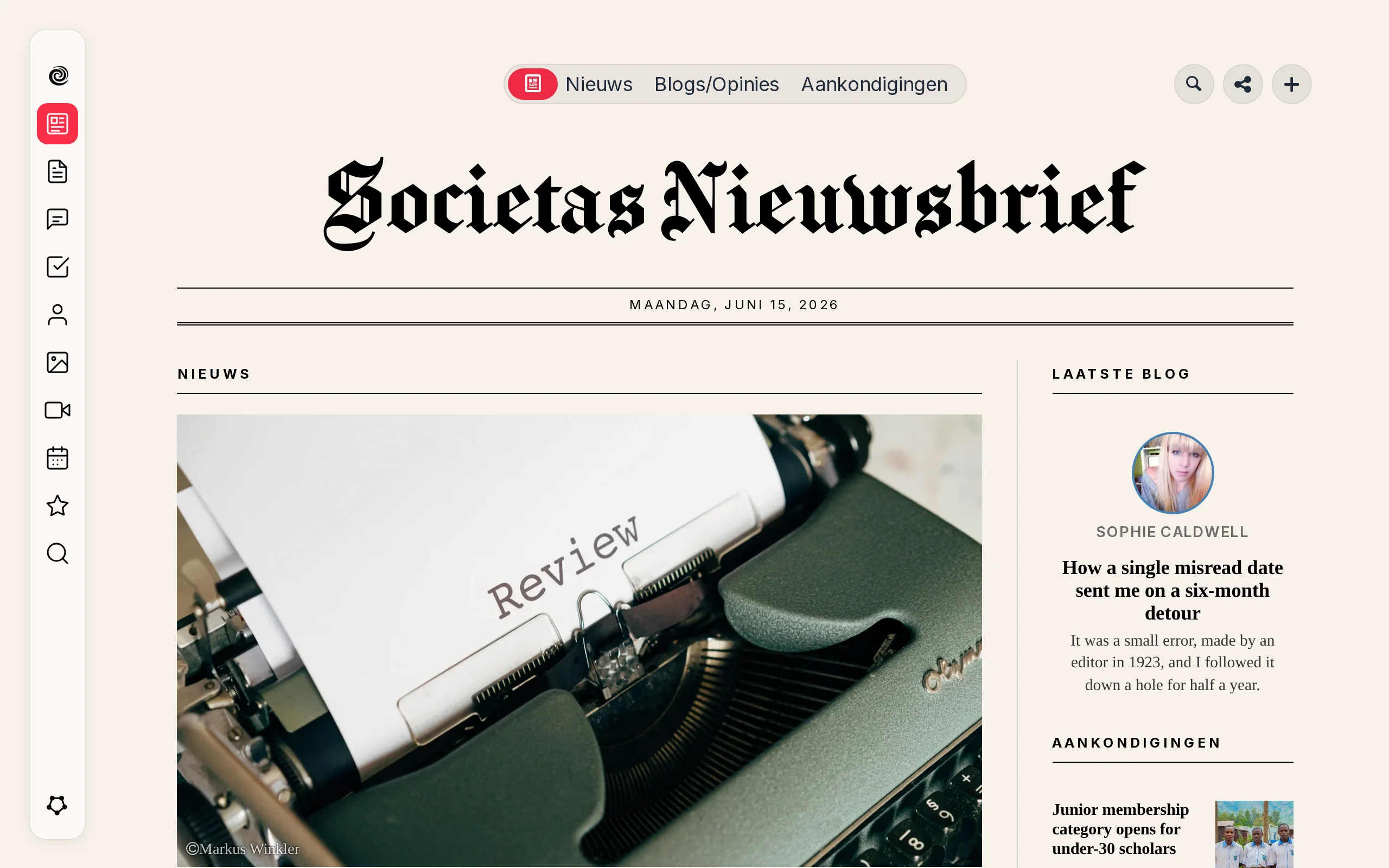 Nieuwsbrief